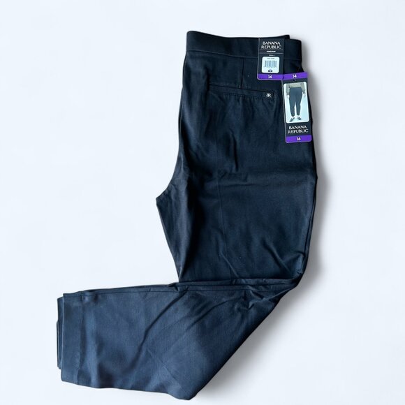 Banana Republic Women's Ponte Pant Black Size 14 - Picture 5 of 7